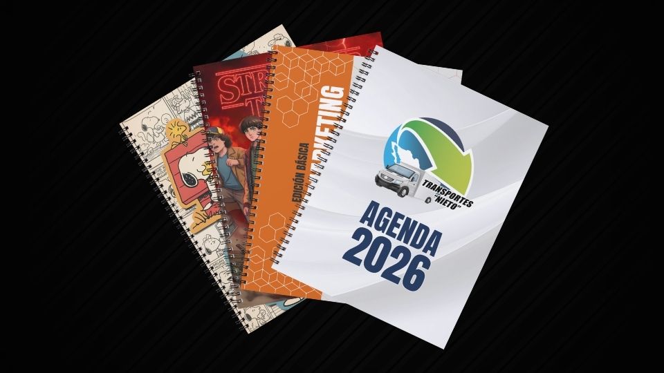 Libretas profesionales personalizadas